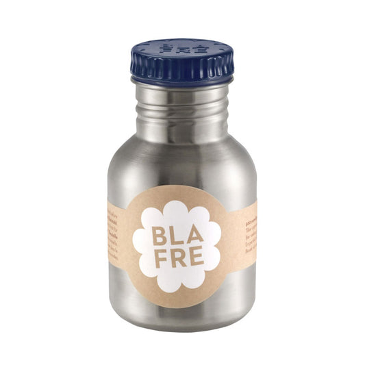 Edelstahl Trinkflasche 300 ml navy