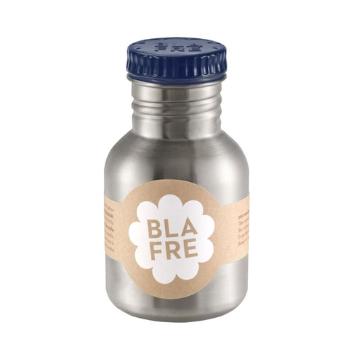 Edelstahl Trinkflasche 300 ml navy