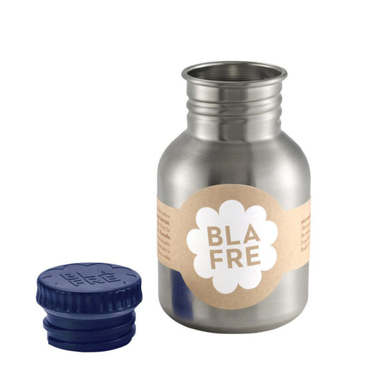 Edelstahl Trinkflasche 300 ml navy