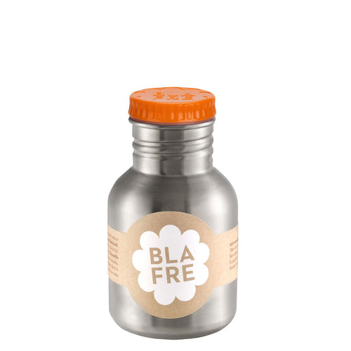 Edelstahl Trinkflasche 300 ml orange