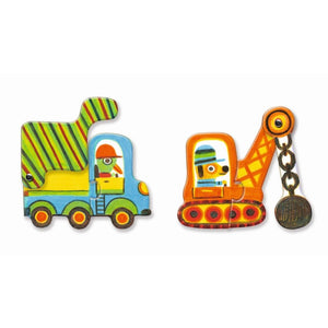 Puzzle Duo "Fahrzeuge"