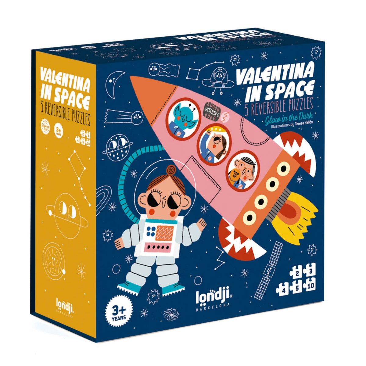 Valentina in Space Puzzle