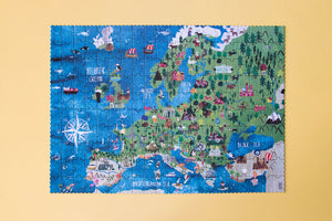 Discover Europe 200-teiliges Puzzle