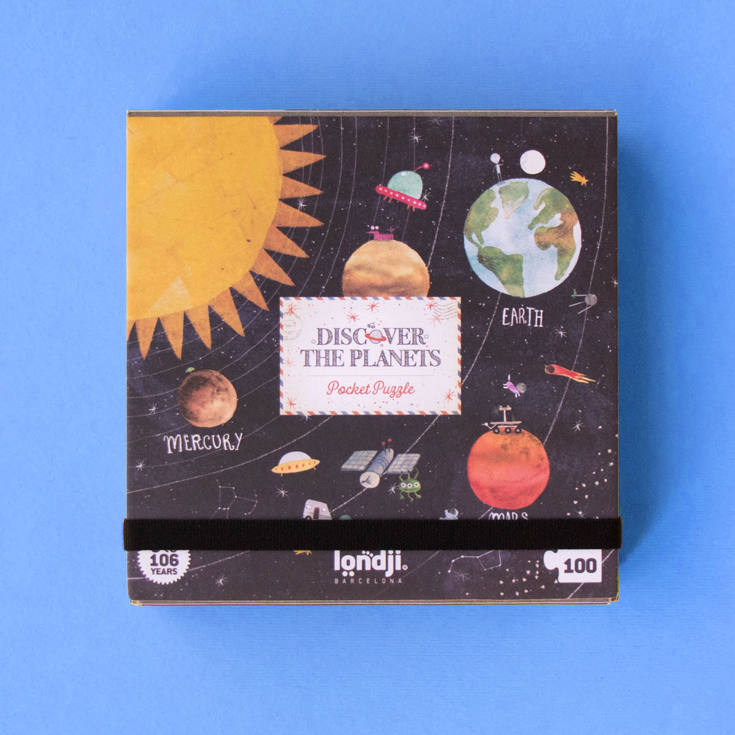 Discover the Planets 100-teiliges Pocket Puzzle
