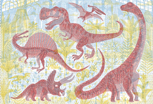 Discover the Dinosaurs 200-teiliges Puzzle