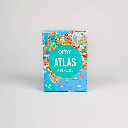 Mini Puzzle Atlas 54-teilig