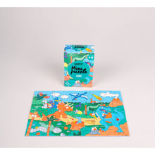 Laden Sie das Bild in den Galerie-Viewer, Mini Puzzle Dino 54-teilig