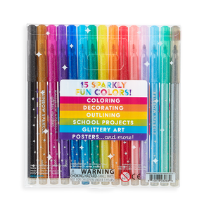 Rainbow Sparkle Glitter Stifte