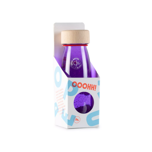 Sensorik Flasche Lila