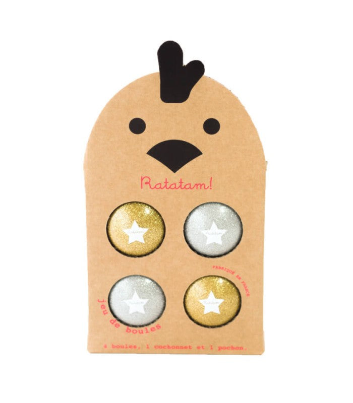 Boule Spiel gold/silber
