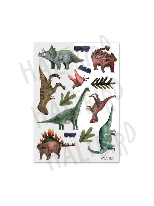 Reflektierende Sticker Set "Dino"