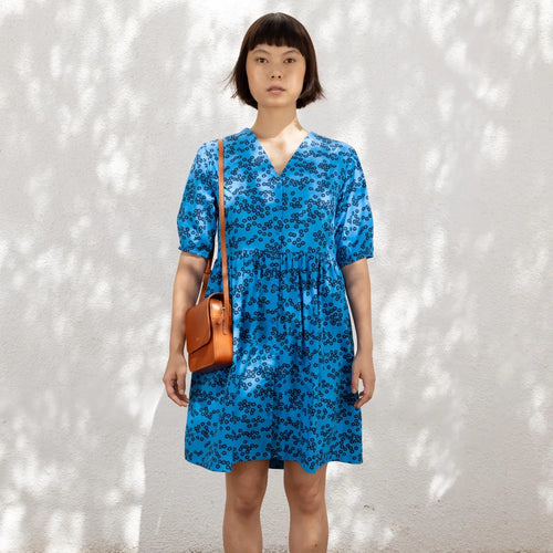 Blossom V-Ausschnitt Kleid